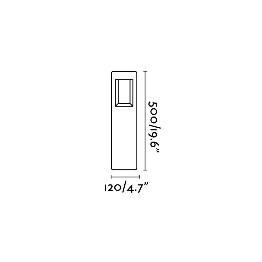 FARO 71199 - LED Utomhuslampa NAYA LED/8W/230V IP54