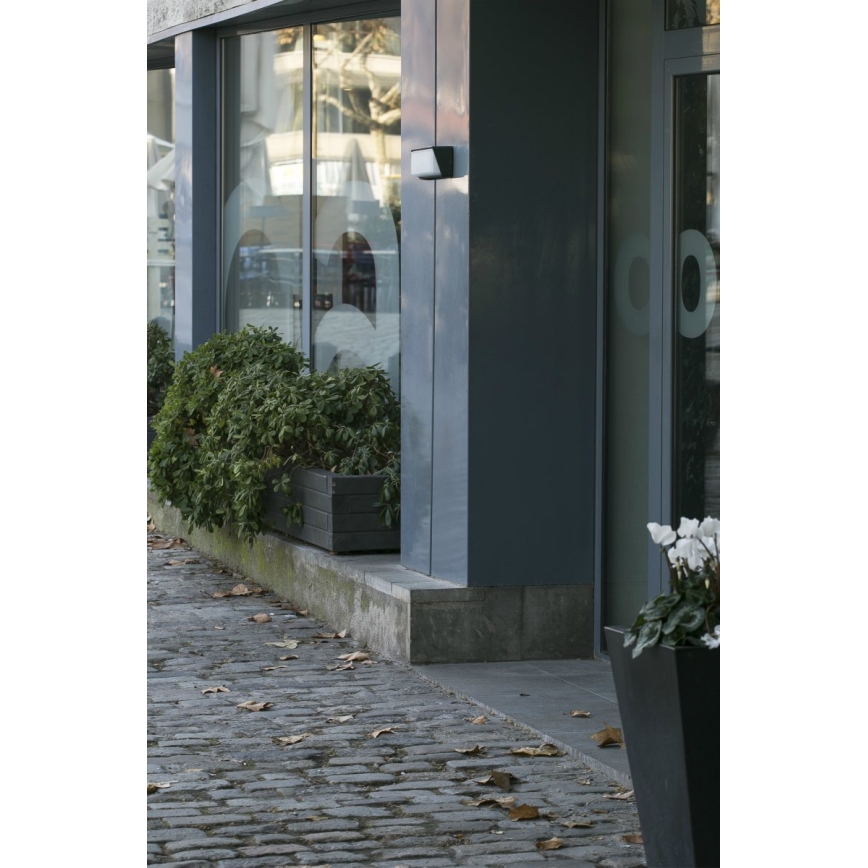 FARO 71537 - LED-vägglampa för utomhusbruk HALF 1xLED/20W/230V IP65