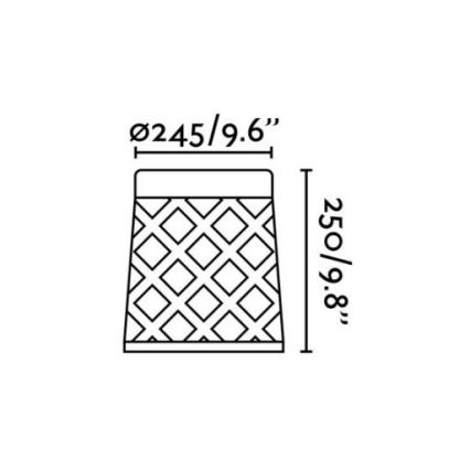 FARO 72311 - LED Utomhuslampa SHADOW LED/10W/230V IP65