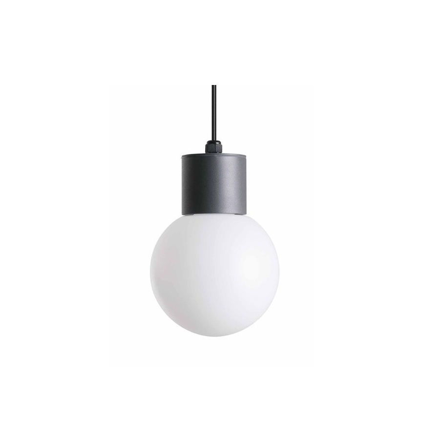 FARO 74427C-01 - Utomhus Ljuskrona med snöre MOON 1xE27/15W/230V IP44