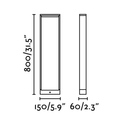 FARO 74452 - LED Utomhuslampa ALP LED/6W/230V IP54