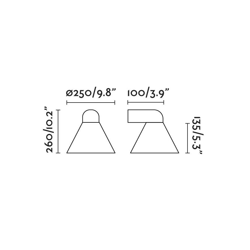 FARO Barcelona - Utomhusvägglampa PALS 1xE27/15W/230V IP65