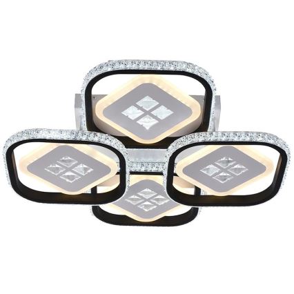 Fäst LED ljusreglerad ljuskrona LED/130W/230V 3000-6500K + fjärrkontroll