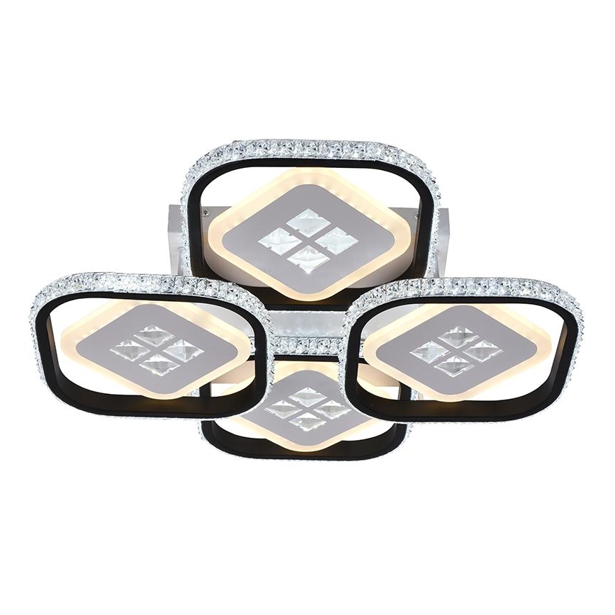 Fäst LED ljusreglerad ljuskrona LED/130W/230V 3000-6500K + fjärrkontroll