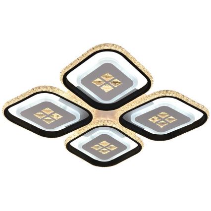Fäst LED ljusreglerad ljuskrona LED/130W/230V 3000-6500K + fjärrkontroll