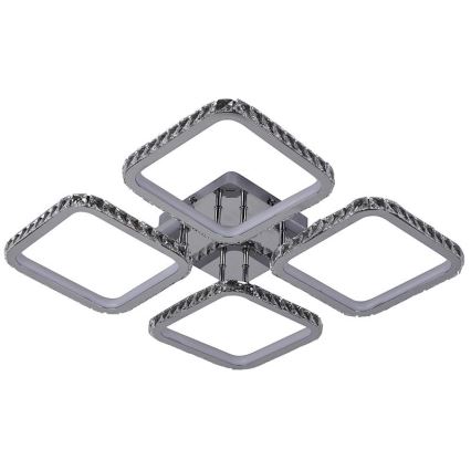 Fäst LED ljusreglerad ljuskrona LED/160W/230V 3000-6500K + fjärrkontroll