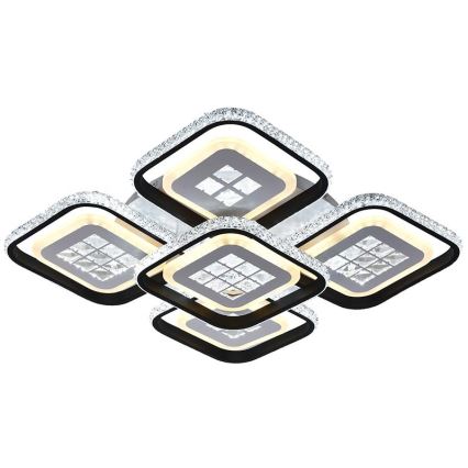 Fäst LED ljusreglerad ljuskrona LED/180W/230V 3000-6500K + fjärrkontroll