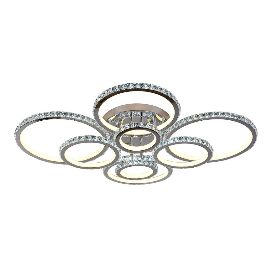 Fäst LED ljusreglerad ljuskrona LED/315W/230V 3000-6500K + fjärrkontroll
