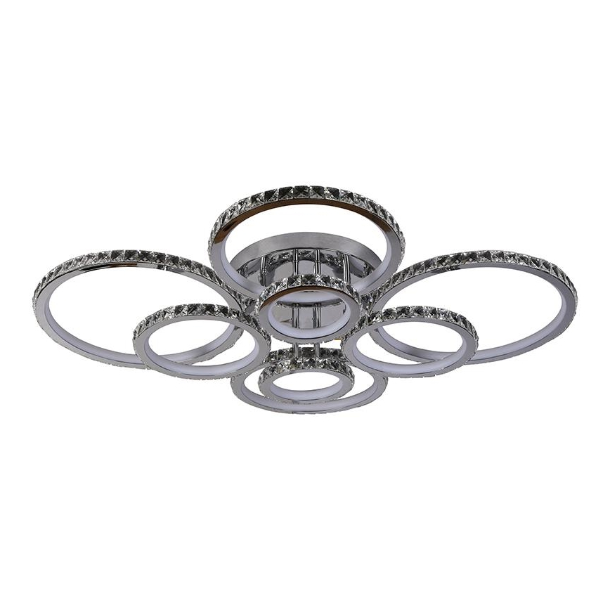 Fäst LED ljusreglerad ljuskrona LED/315W/230V 3000-6500K + fjärrkontroll