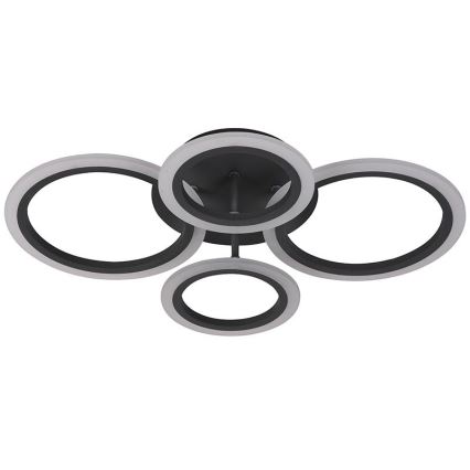 Fäst LED ljusreglerad ljuskrona LED/50W/230V 3000-6500K + fjärrkontroll