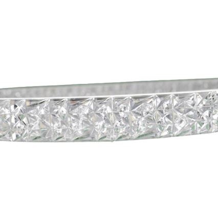 Fäst LED ljusreglerad ljuskrona LED/55W/230V 3000-6500K + fjärrkontroll