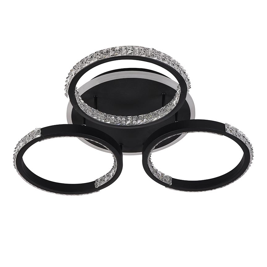 Fäst LED ljusreglerad ljuskrona LED/60W/230V 3000-6500K + fjärrkontroll