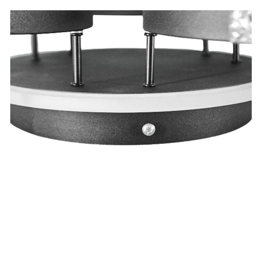 Fäst LED ljusreglerad ljuskrona LED/60W/230V 3000-6500K + fjärrkontroll