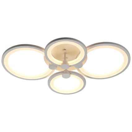 Fäst LED ljusreglerad ljuskrona LED/65W/230V 3000-6500K + fjärrkontroll