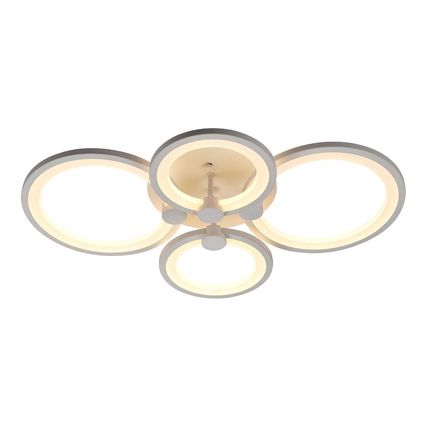Fäst LED ljusreglerad ljuskrona LED/65W/230V 3000-6500K + fjärrkontroll
