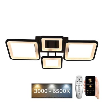 Fäst LED ljusreglerad ljuskrona LED/70W/230V 3000-6500K + fjärrkontroll