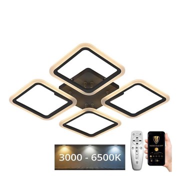 Fäst LED ljusreglerad ljuskrona LED/70W/230V 3000-6500K + fjärrkontroll