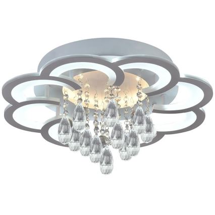 Fäst LED ljusreglerad ljuskrona LED/70W/230V 3000-6500K + fjärrkontroll