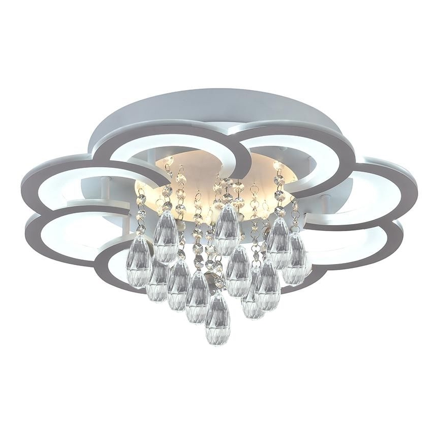 Fäst LED ljusreglerad ljuskrona LED/70W/230V 3000-6500K + fjärrkontroll