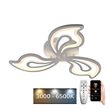 Fäst LED ljusreglerad ljuskrona LED/75W/230V 3000-6500K + fjärrkontroll