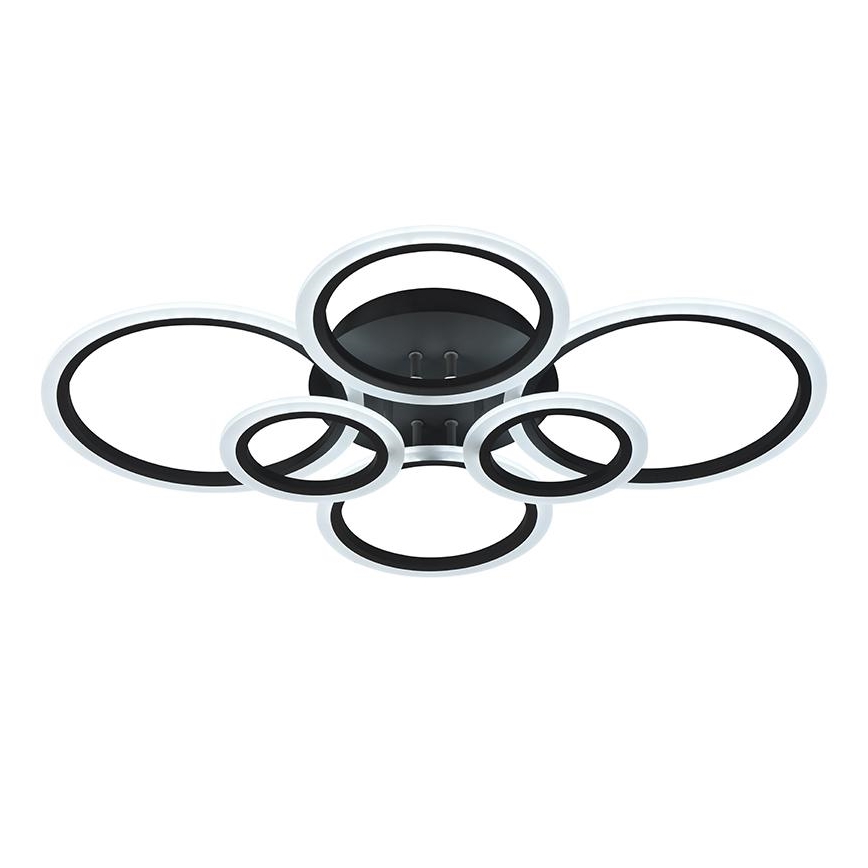 Fäst LED ljusreglerad ljuskrona LED/85W/230V 3000-6500K + fjärrkontroll