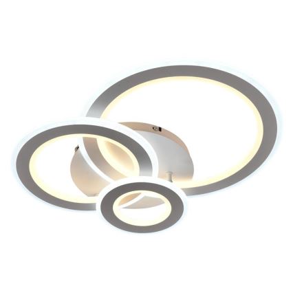 Fäst LED ljusreglerad ljuskrona LED/90W/230V 3000-6500K + fjärrkontroll