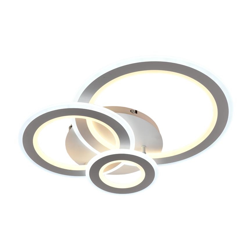 Fäst LED ljusreglerad ljuskrona LED/90W/230V 3000-6500K + fjärrkontroll