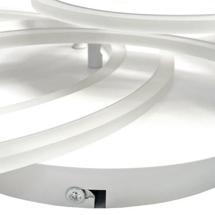 Fäst LED ljusreglerad ljuskrona LED/90W/230V 3000-6500K + fjärrkontroll