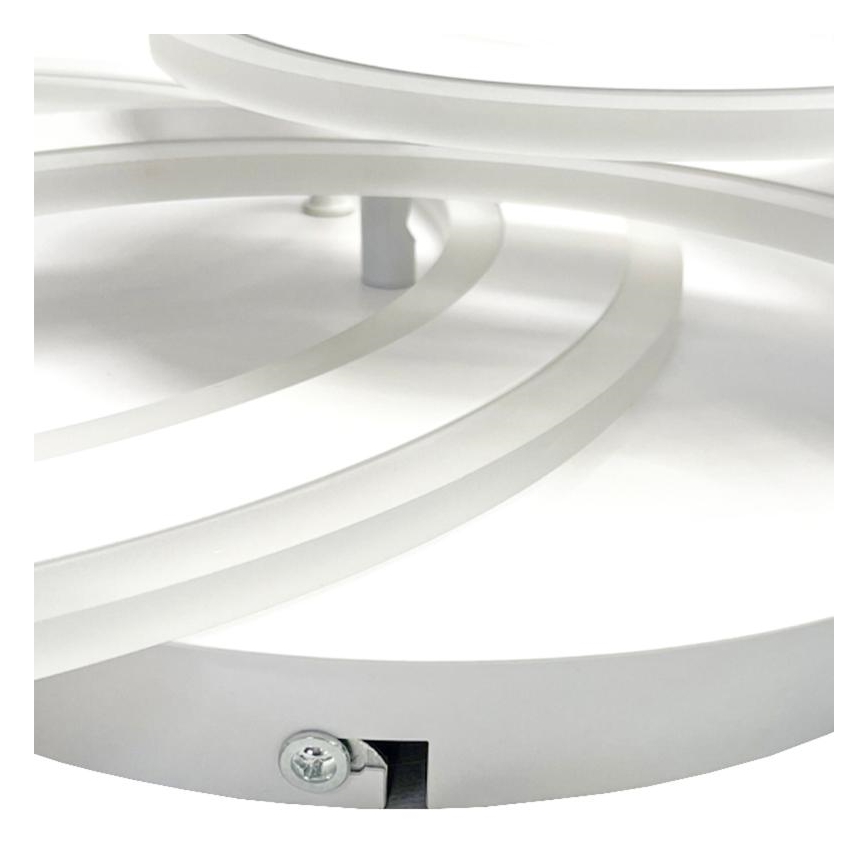 Fäst LED ljusreglerad ljuskrona LED/90W/230V 3000-6500K + fjärrkontroll