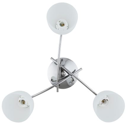 Fäst ljuskrona ALIA 3xE27/60W/230V