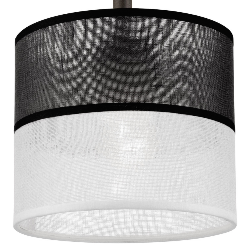 Fäst ljuskrona ANDREA 1xE27/60W/230V bok - FSC certifierade