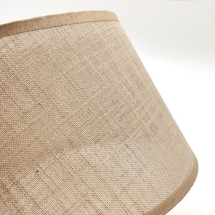 Fäst ljuskrona ANTONIO 1xE14/60W/230V beige/ek