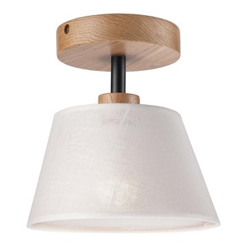 Fäst ljuskrona ANTONIO 1xE14/60W/230V vit/ek
