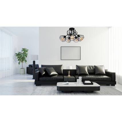 Fäst ljuskrona CEED 5xE27/60W/230V