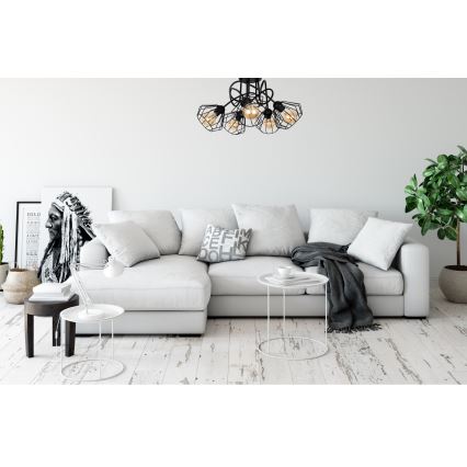 Fäst ljuskrona CEED 5xE27/60W/230V