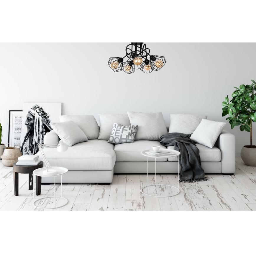 Fäst ljuskrona CEED 5xE27/60W/230V
