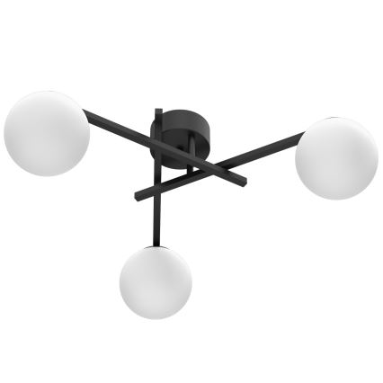 Fäst ljuskrona DAGA 3xE14/60W/230V