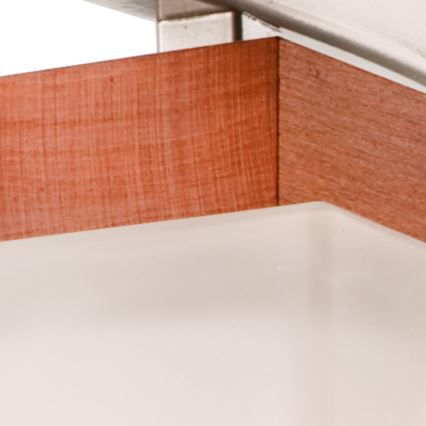 Fäst ljuskrona DANA 5xE14/40W/230V bok - FSC certifierade