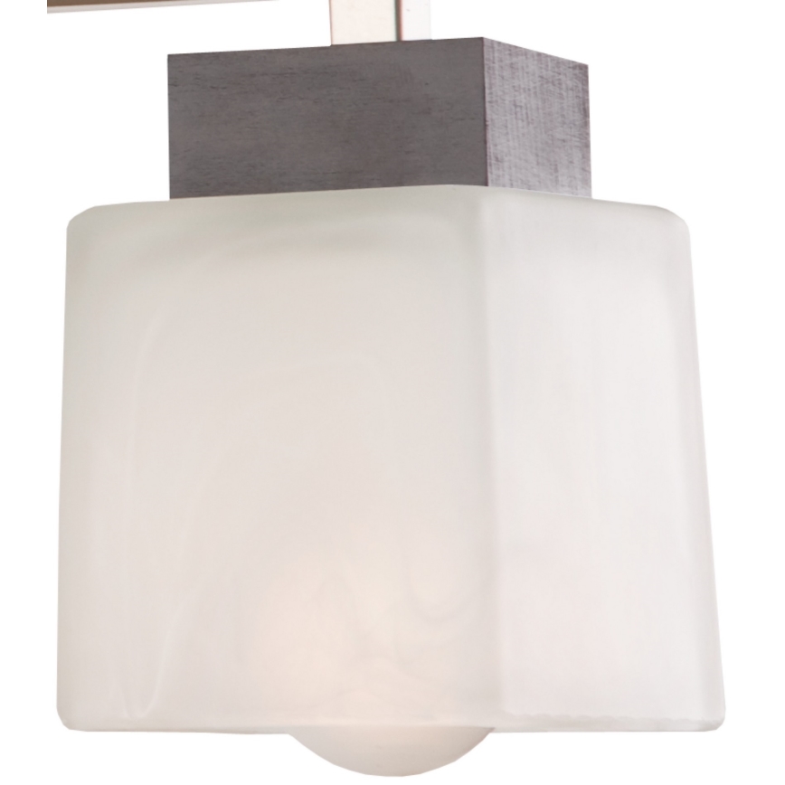 Fäst ljuskrona DANA 5xE14/40W/230V bok - FSC certifierade