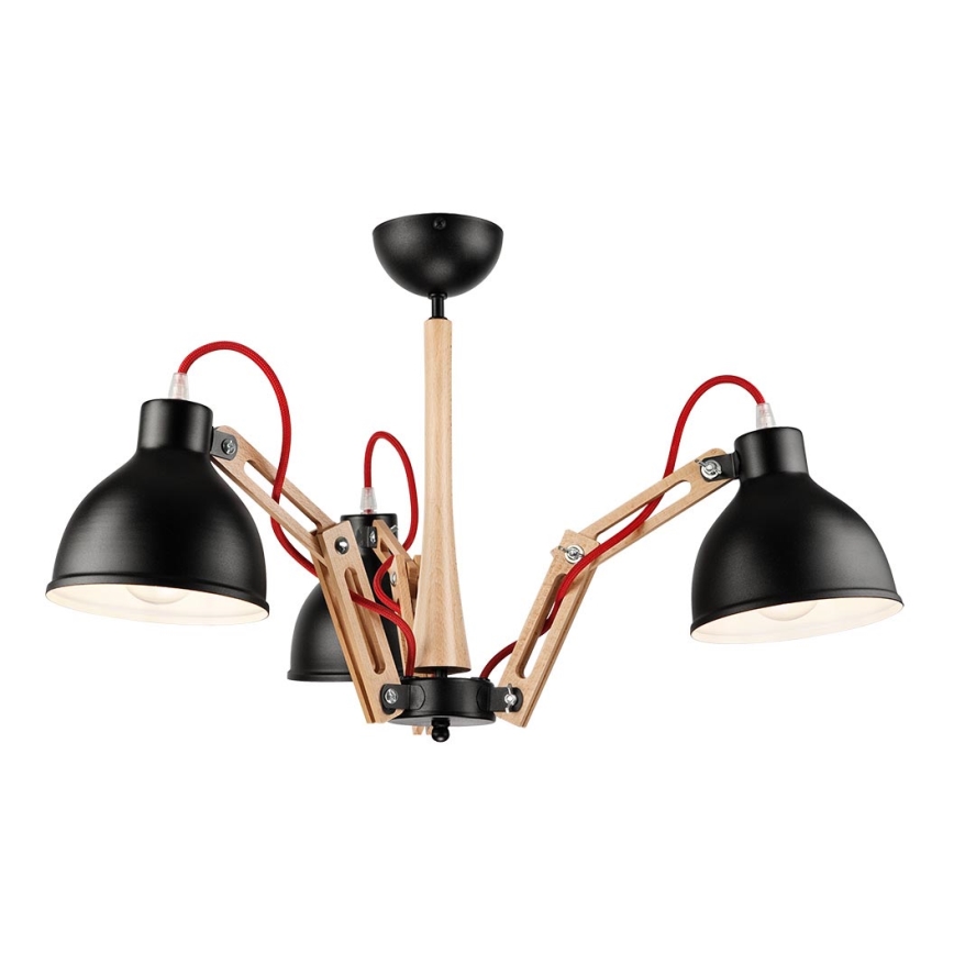 Fäst ljuskrona MARCELLO 3xE27/60W/230V - FSC certifierade