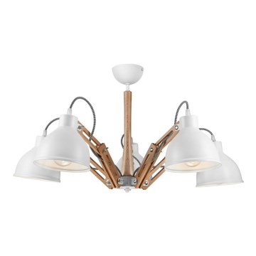 Fäst ljuskrona MARCELLO 5xE27/60W/230V - FSC certifierade