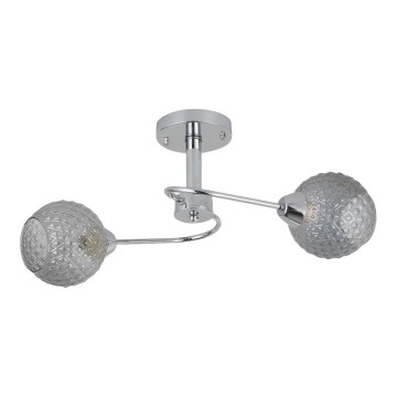 Fäst ljuskrona OAKLAND 2xE27/60W/230V