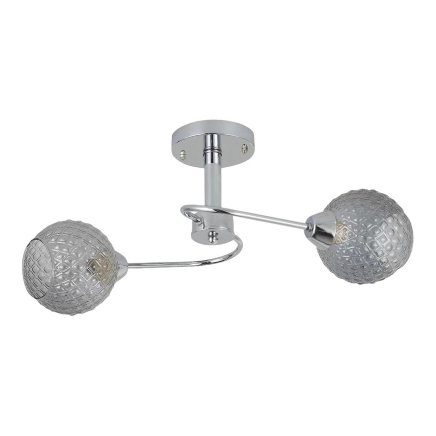 Fäst ljuskrona OAKLAND 2xE27/60W/230V