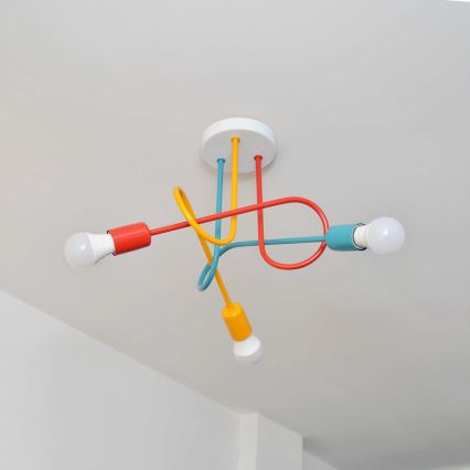 Fäst ljuskrona OXFORD 3xE27/15W/230V