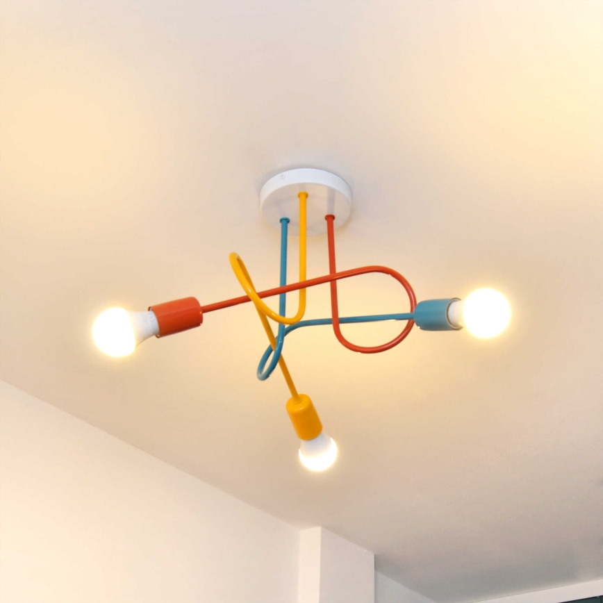Fäst ljuskrona OXFORD 3xE27/15W/230V