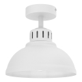 Fäst ljuskrona SVEN 1xE27/15W/230V vit