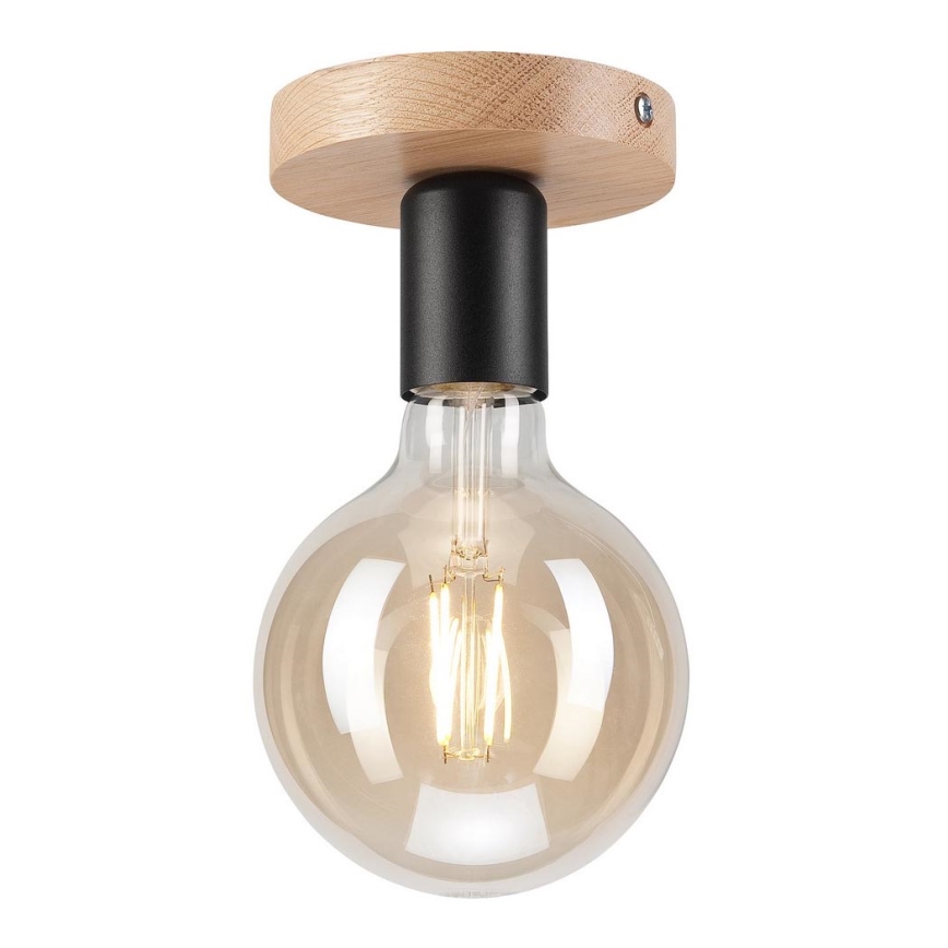 Fastsatt Ljuskrona  VITO OAK 1xE27/60W/230V ek