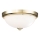 Feiss - Badrumstaklampa MALIBU 2xE27/60W/230V IP44 guldig