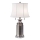 Feiss - Bordslampa STATEROOM 2xE27/60W/230V silver