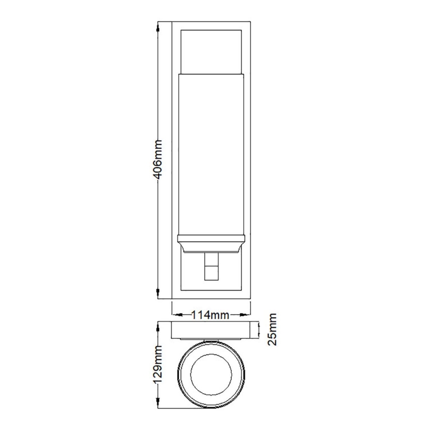 Feiss - LED Vägglampa för badrum AMALIA 1xG9/3,5W/230V IP44 skinande krom